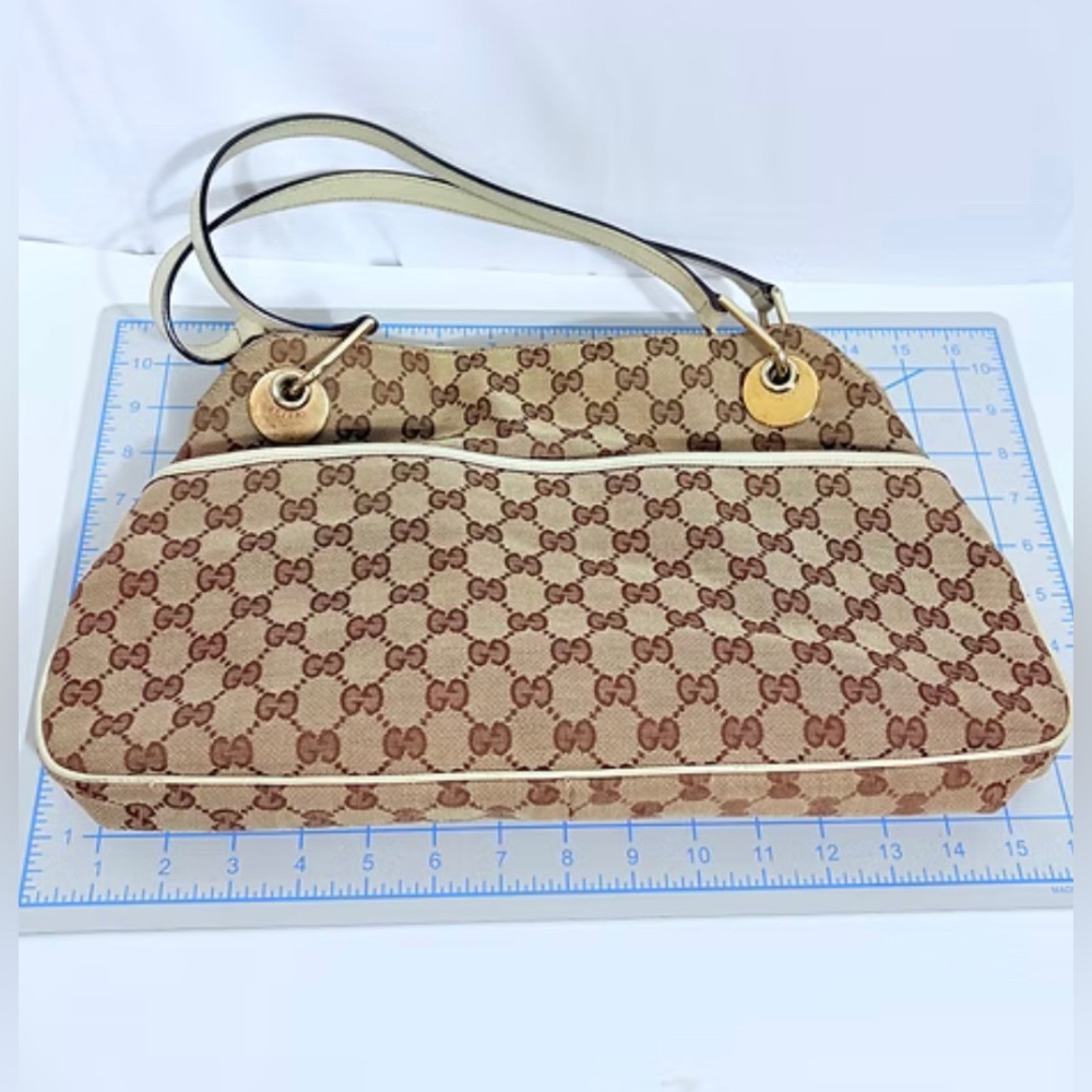 Gucci Monogram Eclipse Shoulder Bag - image 8